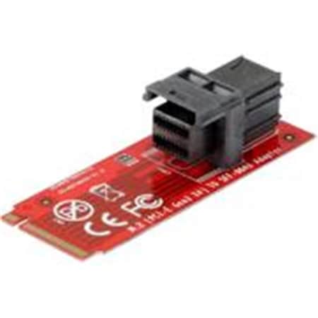 Syba M.2 M-Key NVMe Adapter Model, Red SI-ADA40121